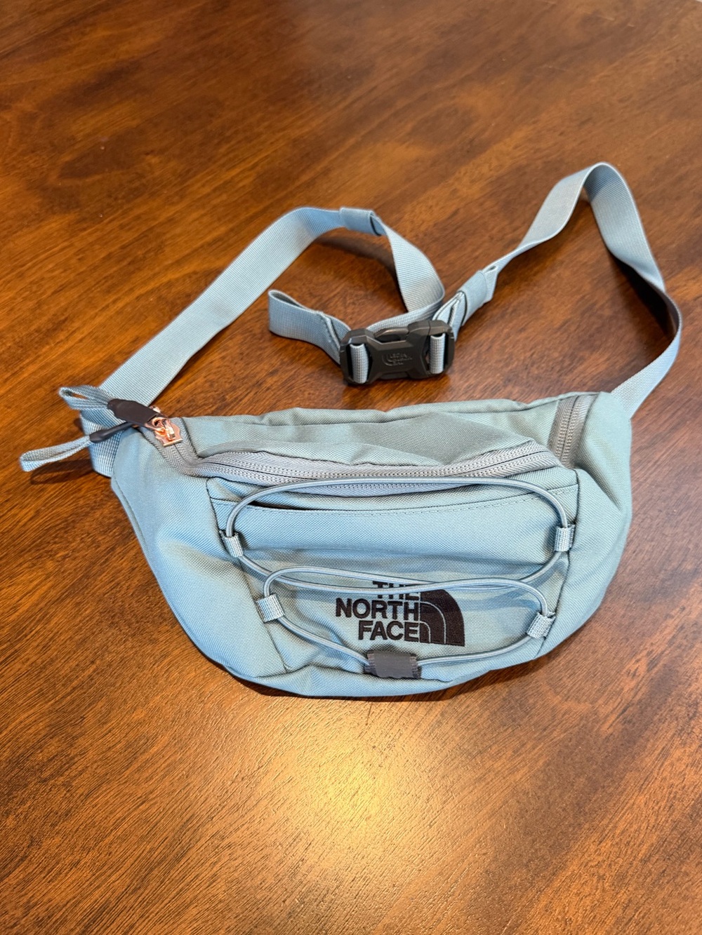 North Face Belt Bag Blue/Gray/Green Waist Pack